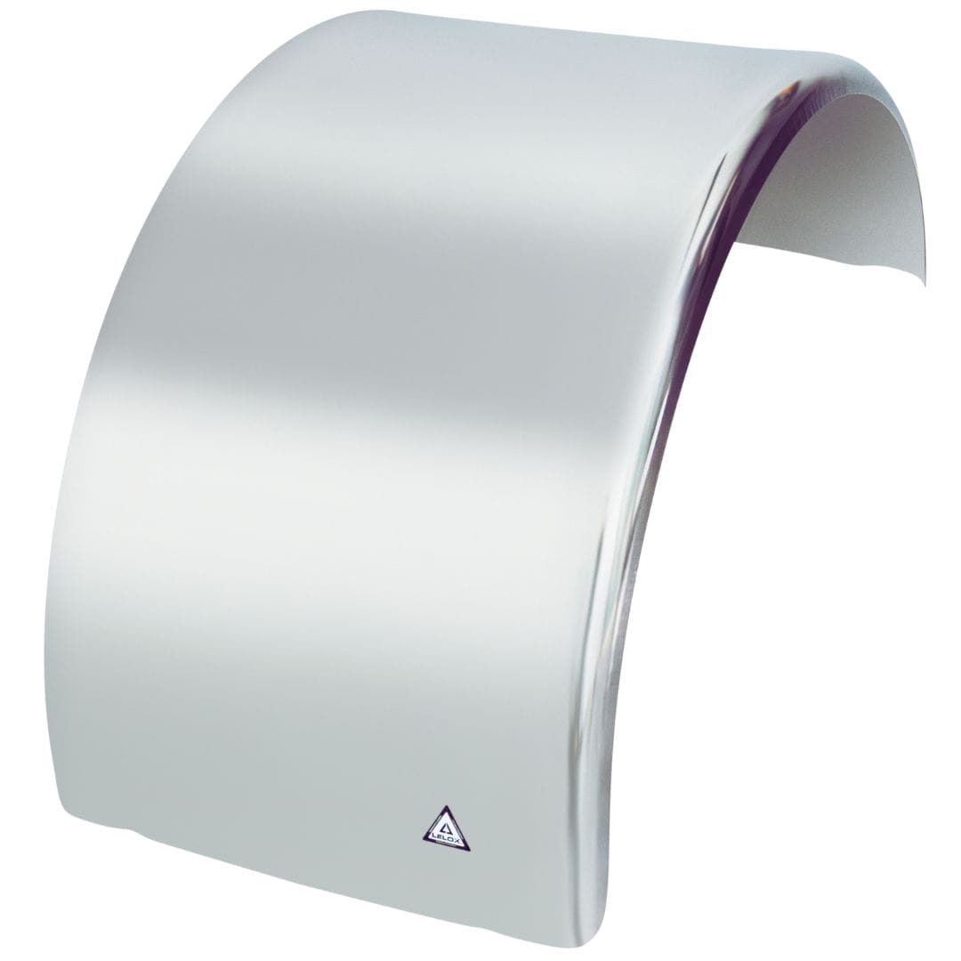 LELOX SS11SINCNG Stainless Steel Single Mudguard Curved Edge No Grooves